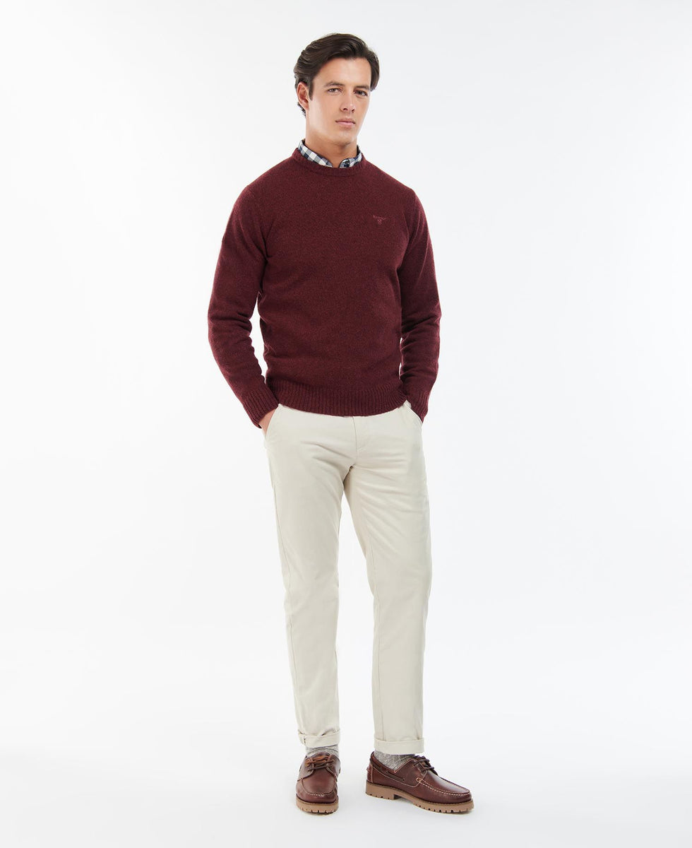Barbour Newbury Sweatshirt in Ruby – Fitzgerald's Menswear